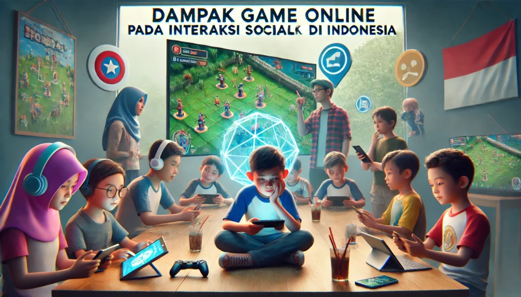 Dampak Game Online pada Interaksi Sosial Anak-Anak di Indonesia