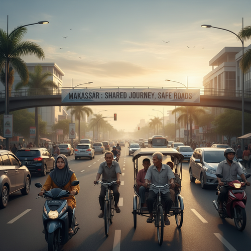Menyelami Kisah di Balik Roda: Refleksi Keselamatan Jalan Raya di Makassar